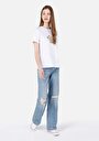 thumb-Afficher les détails de T-shirt À Manches Courtes Blanc Regular Fit  Femme