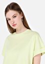 thumb-Afficher les détails de T-shirt À Manches Courtes Vert Regular Fit Droit Femme