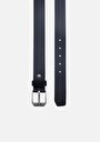 thumb-Afficher les détails de Ceinture Noir Modern Fit Homme