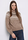 thumb-Afficher les détails de Pull  Regular Fit Manches Longues  Femme