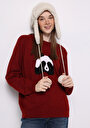 thumb-Afficher les détails de Pull Rouge Regular Fit Manches Longues  Femme
