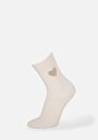 thumb-Afficher les détails de Chaussettes Ecru Modern Fit Femme