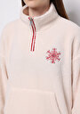 thumb-Afficher les détails de Pull-over Ecru Regular Fit  Femme