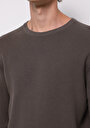 thumb-Afficher les détails de Pull Marron Regular Fit Manches Longues  Homme