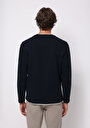 thumb-Afficher les détails de T-shirt À Manches Longues Marine Regular Fit  Homme