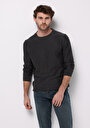 thumb-Afficher les détails de Pull Anthracite Regular Fit Manches Longues  Homme