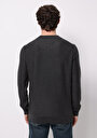 thumb-Afficher les détails de Pull Anthracite Regular Fit Manches Longues  Homme