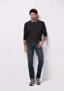 thumb-Afficher les détails de Pull Anthracite Regular Fit Manches Longues  Homme