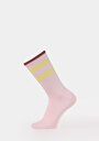 thumb-Afficher les détails de Chaussettes Rose Modern Fit Femme