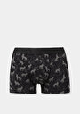 thumb-Afficher les détails de Sous-vêtements Gris Modern Fit Imprimé Homme