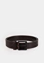 thumb-Afficher les détails de Ceinture Marron Modern Fit Homme