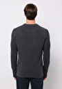 thumb-Afficher les détails de Pull Marine Regular Fit Manches Longues  Homme