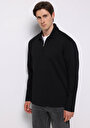 thumb-Afficher les détails de T-shirt À Manches Longues Noir Comfort Fit  Homme
