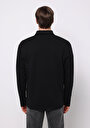 thumb-Afficher les détails de T-shirt À Manches Longues Noir Comfort Fit  Homme