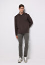 thumb-Afficher les détails de Pull Marron Regular Fit Manches Longues  Homme