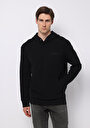 thumb-Afficher les détails de Pull-over Noir Comfort Fit  Homme