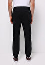 thumb-Afficher les détails de Pantalon Noir Lastikli Medium Rise En Sergé Cargo Fit Homme