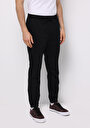 thumb-Afficher les détails de Pantalon Noir Lastikli Medium Rise En Sergé Cargo Fit Homme
