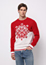 thumb-Afficher les détails de Pull Rouge Regular Fit Manches Longues  Homme