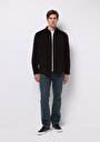 thumb-Afficher les détails de Chemise À Manches Longues Marron Regular Fit Droit Velours Homme