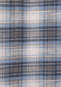 thumb-Afficher les détails de Chemise À Manches Longues Bleu Regular Fit Plaid Sergé Homme