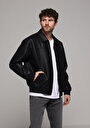 thumb-Afficher les détails de Veste Pu Noir   Regular Fit Homme