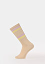 thumb-Afficher les détails de Chaussettes Rose Modern Fit Femme