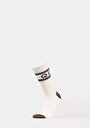 thumb-Afficher les détails de Chaussettes Ecru Modern Fit Femme