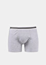 thumb-Afficher les détails de Sous-vêtements Gris Modern Fit Droit Homme