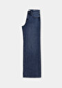 thumb-Afficher les détails de 970 Berry Pantalon  Wide Leg High Rise En Jean Regular Fit Femme