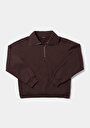 thumb-Afficher les détails de Pull-over Marron Regular Fit  Femme