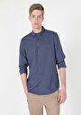 thumb-Afficher les détails de Chemise À Manches Longues Bleu Regular Fit   Homme