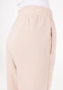 thumb-Afficher les détails de Pantalon De Survêtement Beige Regular Fit Femme