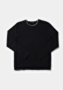 thumb-Afficher les détails de T-shirt À Manches Longues Noir Regular Fit  Homme