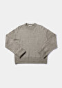 thumb-Afficher les détails de Pull Vert Regular Fit Manches Longues  Femme