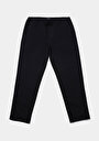 thumb-Afficher les détails de Pantalon Noir Straight Leg Medium Rise En Sergé Regular Fit Homme