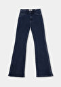 thumb-Afficher les détails de 791 Monica Pantalon  Bootcut Medium Rise En Jean Regular Fit Femme