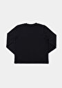 thumb-Afficher les détails de T-shirt À Manches Longues Noir Regular Fit  Femme