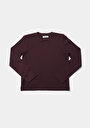 thumb-Afficher les détails de T-shirt À Manches Longues Violet Regular Fit  Femme