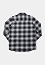 thumb-Afficher les détails de Chemise À Manches Longues Marine Regular Fit Plaid Sergé Homme