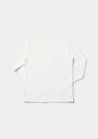 thumb-Afficher les détails de T-shirt À Manches Longues Blanc Slim Fit  Femme
