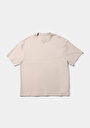 thumb-Afficher les détails de T-shirt À Manches Courtes Blanc Oversize Fit Droit Homme