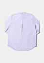 thumb-Afficher les détails de Chemise À Manches Longues Blanc Regular Fit Droit Uni Femme