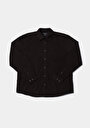 thumb-Afficher les détails de Chemise À Manches Longues Marron Regular Fit Droit Velours Homme