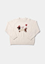 thumb-Afficher les détails de Pull Ecru Relaxed Fit Manches Longues  Femme