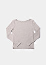 thumb-Afficher les détails de T-shirt Beige Regular Fit   Femme
