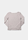 thumb-Afficher les détails de T-shirt Beige Regular Fit   Femme