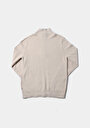 thumb-Afficher les détails de Pull Ecru Regular Fit Manches Longues  Homme