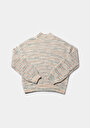 thumb-Afficher les détails de Pull Multicolou Regular Fit Manches Longues  Femme