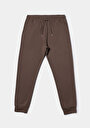 thumb-Afficher les détails de Pantalon De Survêtement Marron Regular Fit Homme
